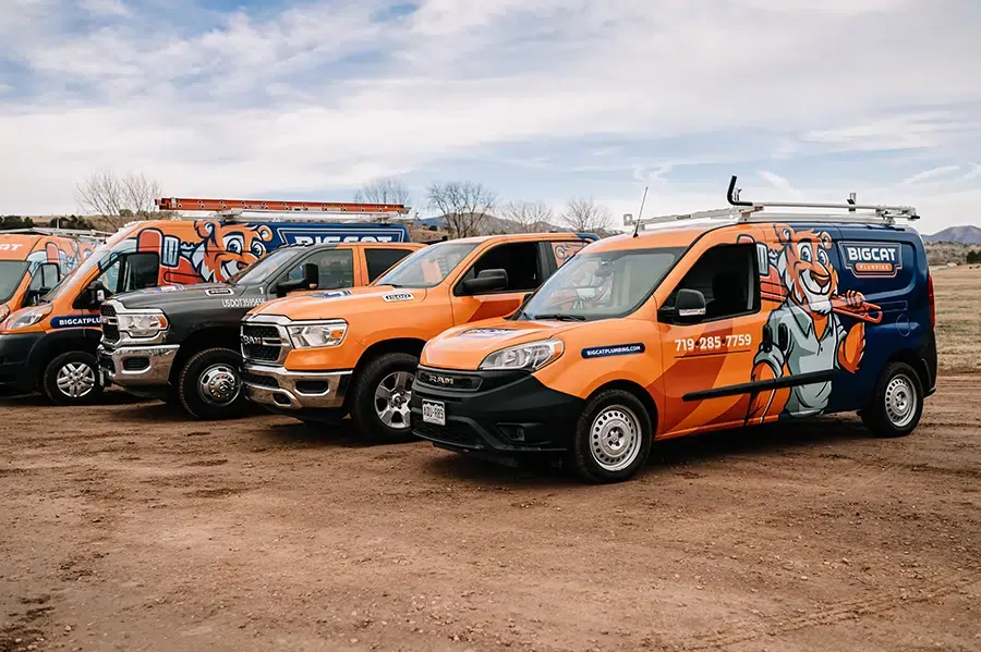 Big Cat service van fleet