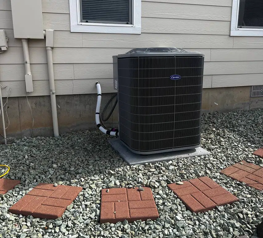 Air conditioner outside Colorado Springs home