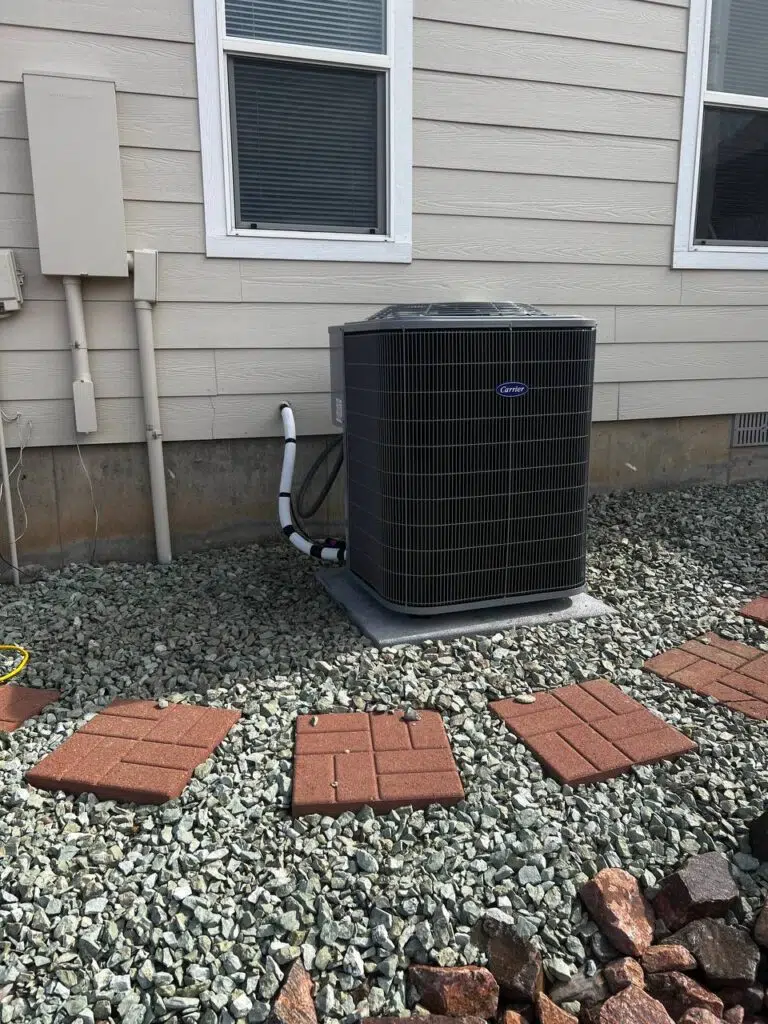 new ac system installation